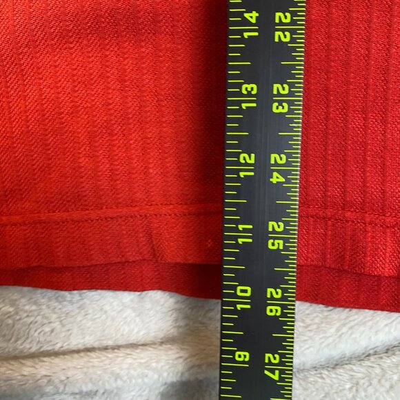 Axis Golf Collections Mens Red Polo Shirt M Short Sleeve Button-Up - Picture 3 of 8